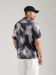 SELECTED HOMME Hemd Regair grau / hellgrau / schwarz