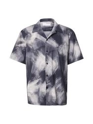 SELECTED HOMME Hemd Regair grau / hellgrau / schwarz