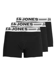 JACK & JONES Boxershorts SENSE TRUNKS 3-PACK NOOS Schwarz (3612) JACK & JONES Boxershorts SENSE TRUNKS 3-PACK NOOS Schwarz (3612)