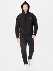 Carhartt WIP Sweatshirt 'American Script' goldgelb/rostrot/schwarz