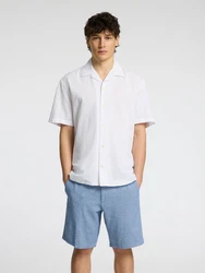 SELECTED HOMME Chinohose Shorts 'Brody' blau