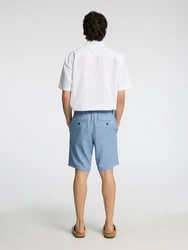SELECTED HOMME Chinohose Shorts 'Brody' blau