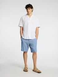 SELECTED HOMME Chinohose Shorts 'Brody' blau
