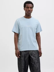 JACK & JONES T-Shirt JORVesterbro hellblau