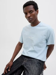 JACK & JONES T-Shirt JORVesterbro hellblau
