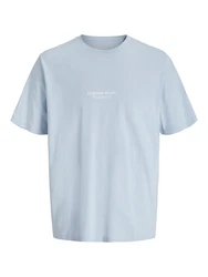 JACK & JONES T-Shirt JORVesterbro hellblau