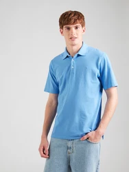 JACK & JONES Poloshirt hellblau