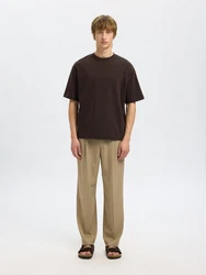 SELECTED HOMME T-Shirt Oscar schoko