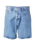 WEEKDAY Shorts 'Space' blau