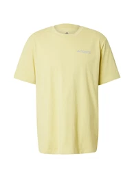 Sportshirt pastellgelb / wei
