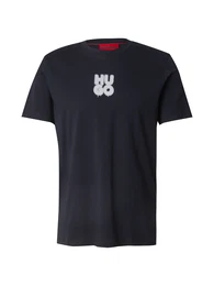 T-Shirt 'Decali' schwarz / wei