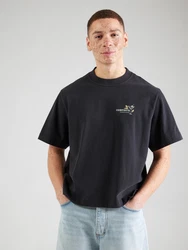 Abercrombie & Fitch T-Shirt 'NAIVE HAND' hellgelb/pastellgrn/schwarz/offwhite