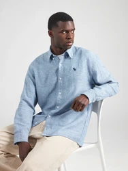 Abercrombie & Fitch Hemd hellblau