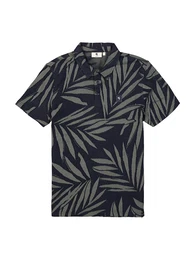 Poloshirt marine / oliv
