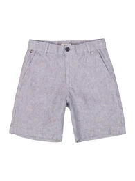 Shorts blaumeliert / grau