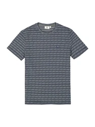 GARCIA T-Shirt marineblau/grau/khaki