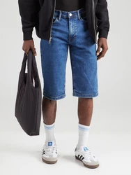 Blend 5-Pocket-Jeans Twister Capri Shorts blau