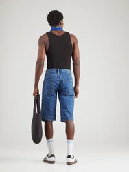 Blend 5-Pocket-Jeans Twister Capri Shorts blau