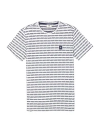 T-Shirt schwarz / wei
