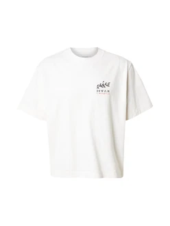Abercrombie & Fitch T-Shirt 'NAIVE HAND' cranberry/schwarz/weiß