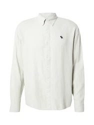 Abercrombie & Fitch Hemd navy/hellgrau