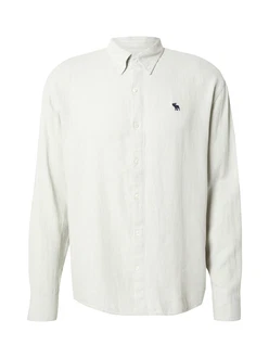 Abercrombie & Fitch Hemd navy/hellgrau