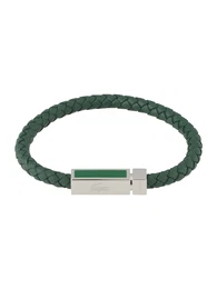 Armband 'ROKEL' smaragd / silber