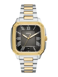 FOSSIL Uhr gold / schwarz / silber