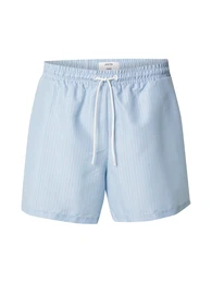 Badeshorts 'Juri' navy / hellblau / wei