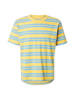 GAP T-Shirt azur / gelb GAP T-Shirt azur / gelb