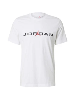 Jordan T-Shirt 'AIR' hellrot/schwarz/weiß