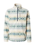 Billabong Sweatshirt Pullover beige / hellblau / grün / weiß