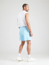 GAP Shorts himmelblau/weiß
