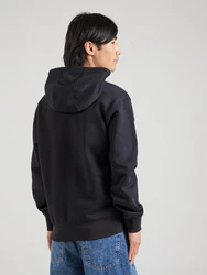 Nike Sportswear Sweatshirt 'CLUB' schwarz/weiß