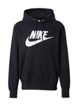 Nike Sportswear Sweatshirt 'CLUB' schwarz/weiß