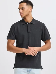 BLEND Poloshirt 'BHEFRAN' schwarz