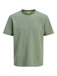 Jack & Jones Premium T-Shirt 'JPRBlualves' grnmeliert/weiß