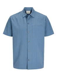 Hemd 'JPRCCeaston' royalblau