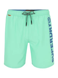Badeshorts royalblau / mint / orange / schwarz