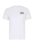 LEVI'S T-Shirt dunkelbraun/weiß