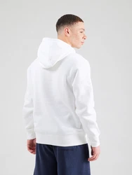 Nike Sportswear Sweatshirt 'CLUB' schwarz/weiß