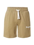 JACK & JONES Shorts 'JPSTGORDON' oliv/weiß