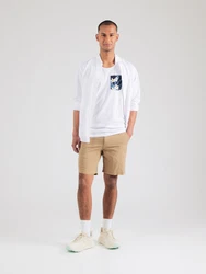 JACK & JONES Top 'JJHAWAII' marine/saphir/honig/weiß