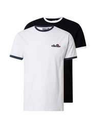 ELLESSE T-Shirt 'Meduno' dunkelblau/rot/schwarz/weiß