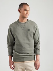 SCOTCH & SODA Sweatshirt 'Seasonal Core' oliv