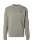 SCOTCH & SODA Sweatshirt 'Seasonal Core' oliv