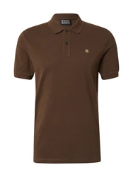 SCOTCH & SODA Poloshirt 'Seasonal Core' braun