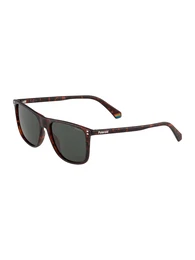 Sonnenbrille braun / dunkelbraun / wei