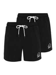 Badeshorts 'Lental' schwarz / wei