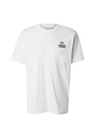 T-Shirt 'FLORA' hellblau / anthrazit / wei
